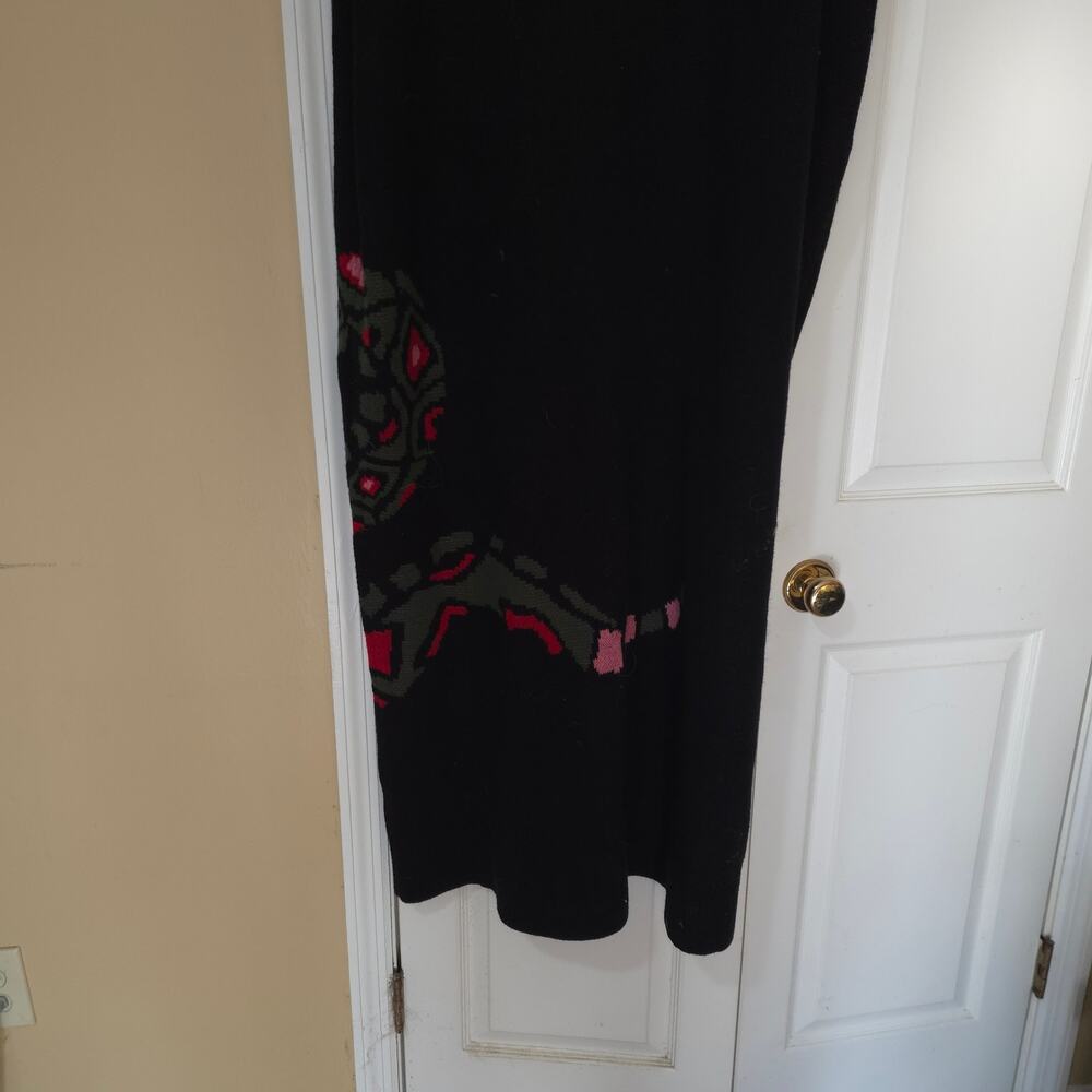 Dressed in LALA Big Reputation Oversized Knit Maxi Dress in Snake Size 2X/3X - Picture 6 of 7